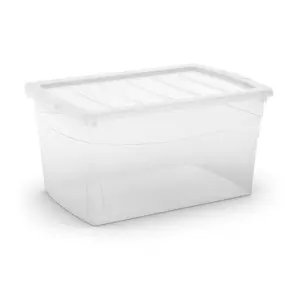 KIS Omni L Storage Box 50L Transparent