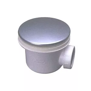 Siphon RAVAK Standard 90 chrom - shower drain siphon, 90 mm height