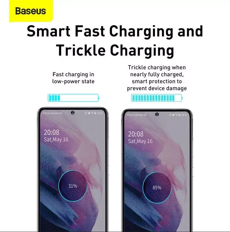 Iekštelpu lādētājs Baseus TZCCSUP-L01 USB‑C Photo 2