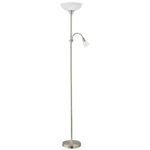 EGLO Up 2 floor lighting E27 85 W Nickel, White