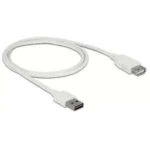 USB Cable DeLOCK 85199 USB 2.0 1m USB A White