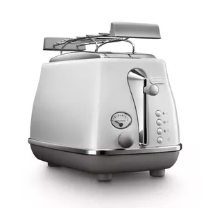 Toaster De’Longhi CTOC2103.W 2 slice 900 W White Stainless Steel