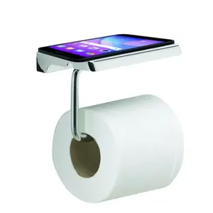 GEDY Malta 203913 Toilet Paper Holder with Cover