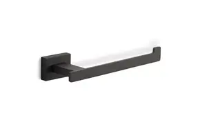 GEDY Atena Toilet Paper Holder, Matt Black