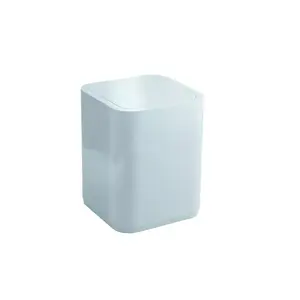 GEDY Seventy Waste Bin, 8 Liters, White
