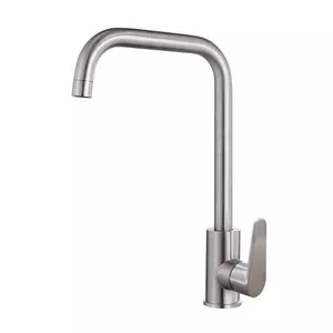 KITCHEN MIXER INOX NICKEL FINISH. L-4096