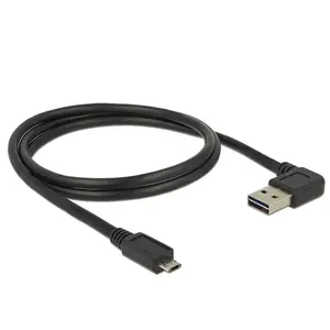 USB Cable DeLOCK 85165 USB 2.0 1m USB A Micro-USB B Black