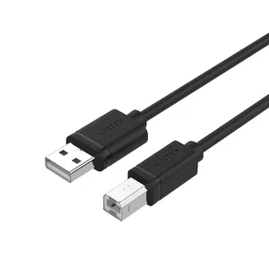 USB 2.0 cable Unitek Y-C420GBK, USB A to USB B, 3 m, black