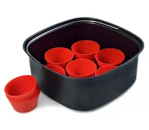 Philips Family-Size Baking Kit Accessory for Airfryer HD9956/00 XXL in Black and Red