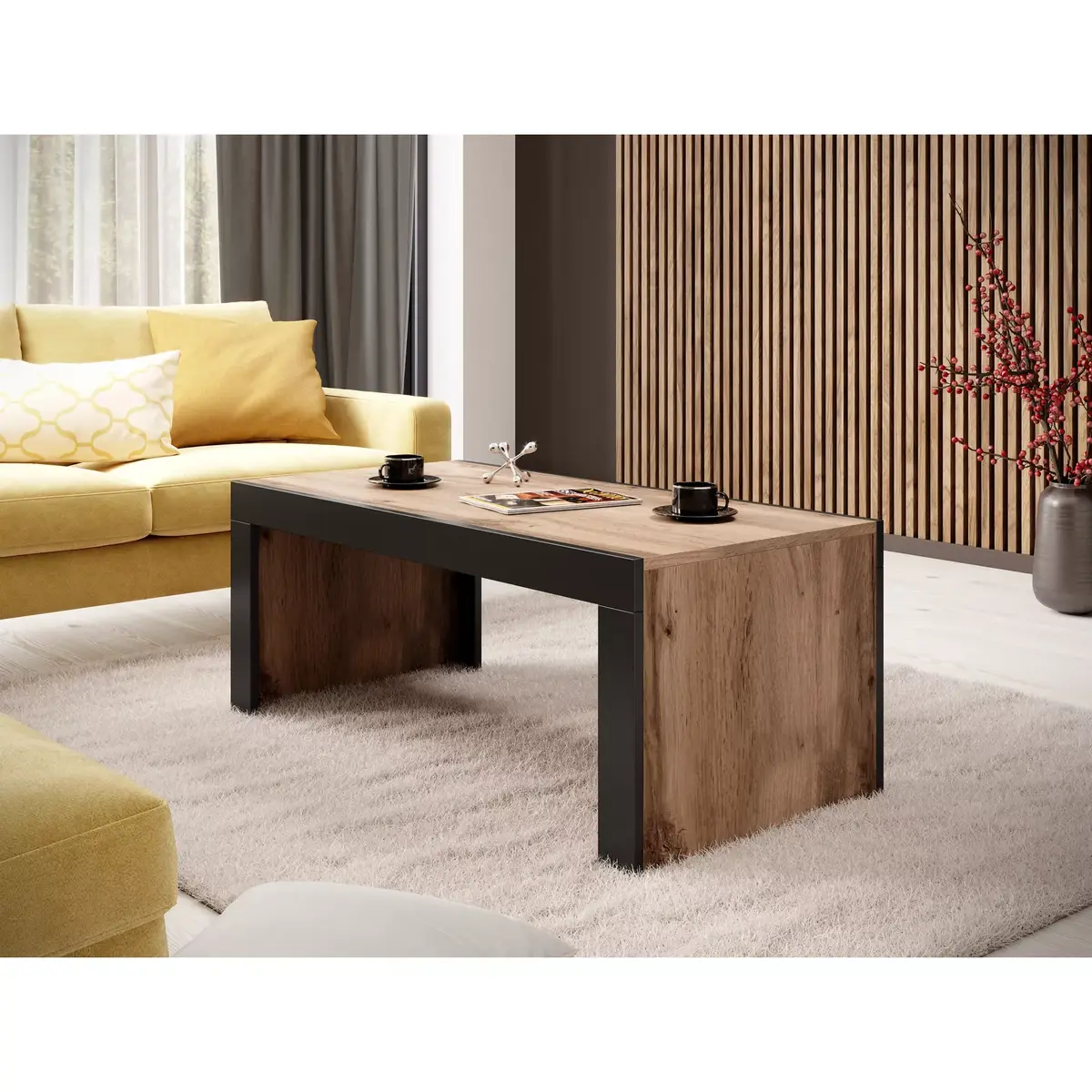 Журнальный стол Cama Meble MILA 120x60x50 см Photo 2