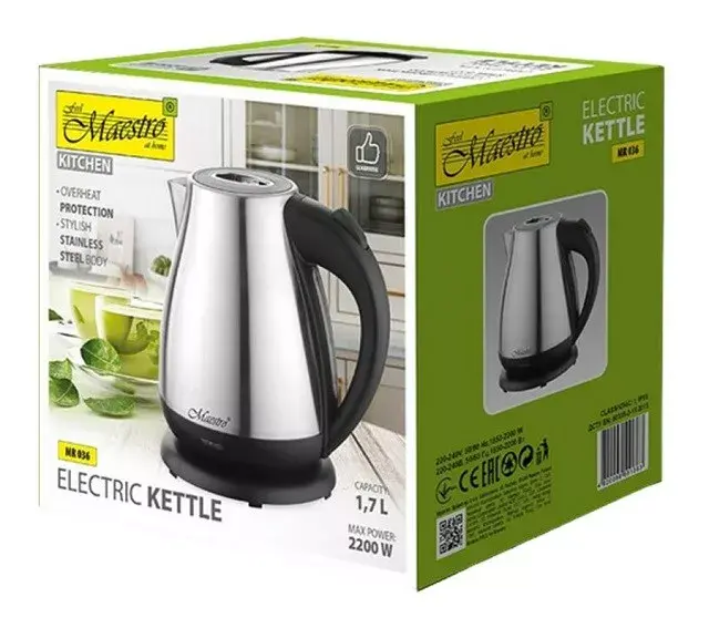 Electric kettle Maestro MR-036 1.7 L 2200 W Photo 3