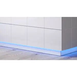cama meble REJA dresser 4S blue surface-mounted LED light, AC-powered, single pack