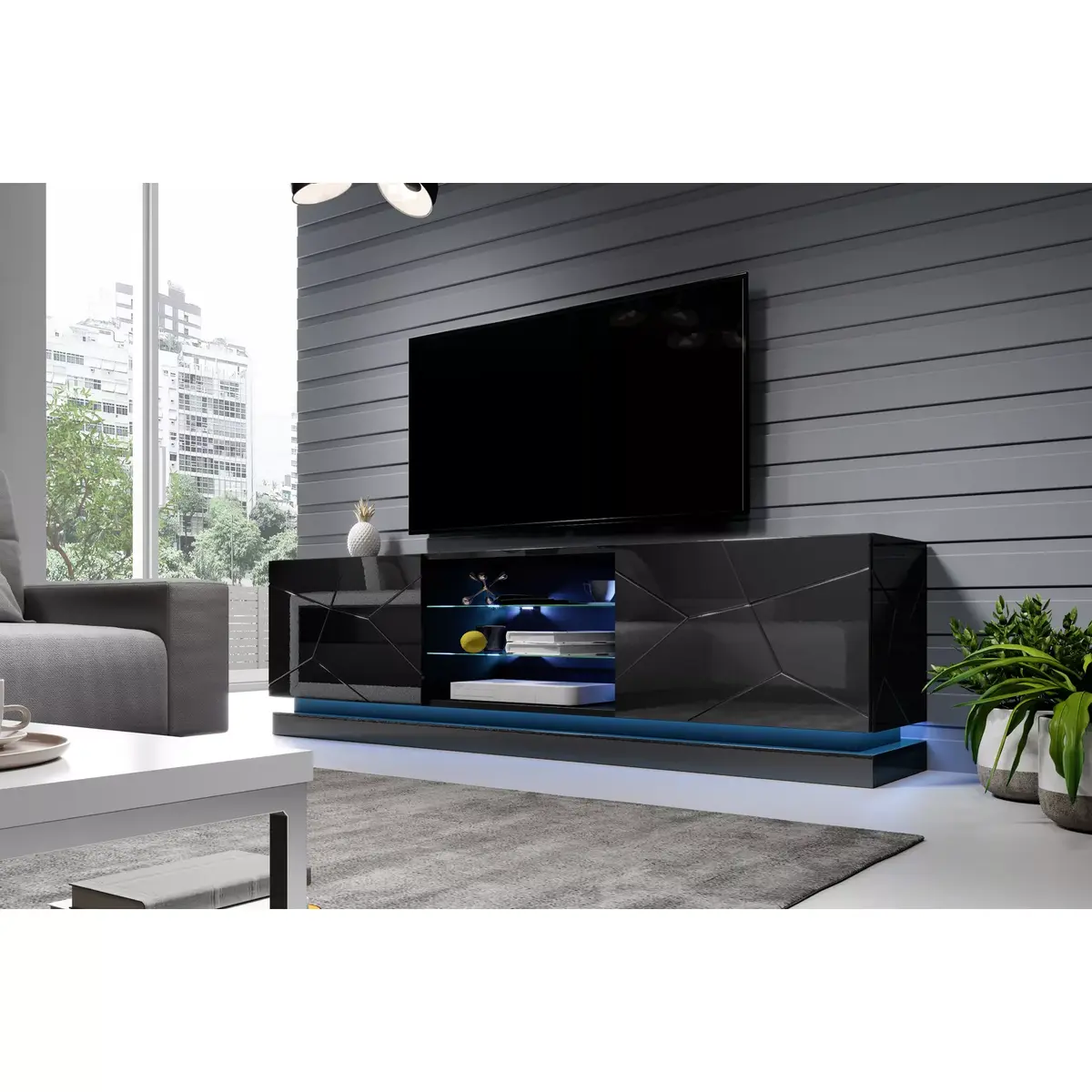 cama meble QIU 200 RGB светодиодный накладной светильник Photo 3