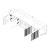 TV skapītis Cama Meble PAFOS 200×42×52 cm Photo 7