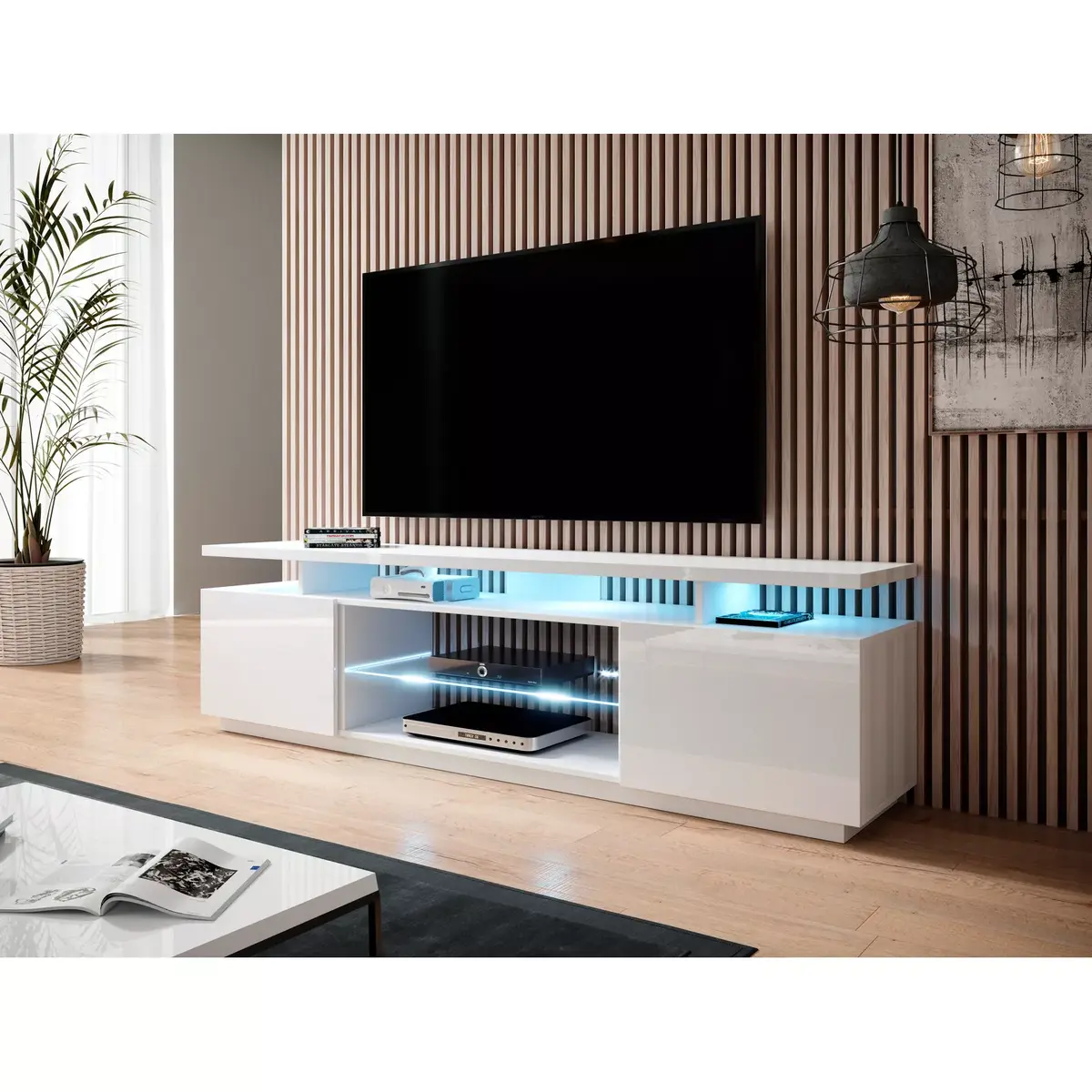 TV skapītis cama meble EVA RTV 180x40x56 cm Photo 4