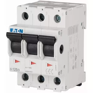 Кулачковый переключатель Eaton IS-125/3, 3 полюса, 125А, 240-415В, IP40