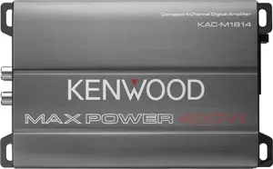 Car amplifier Kenwood KACM1814 – in-vehicle audio power amplifier