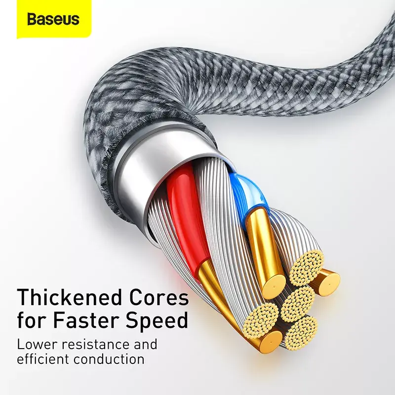 Baseus Dynamic 2m Lightning to USB A Cable Photo 16