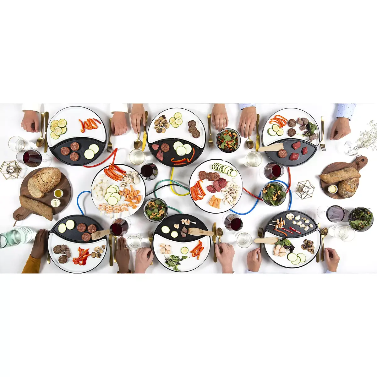 Princess Dinner4All 103082 Table Grill for 2 Persons Photo 8