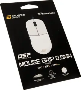 Gaming mouse grip Endgame Gear XM1 Lizard Skins DSP Grip white