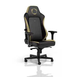 noblechairs HERO PC gaming chair Black with padded seat, castor wheels, and maximum user weight of 150 kg