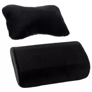 Набор подушек noblechairs NBL-SP-PST-002 — 2 шт., чёрные подушки для сиденья и поясницы