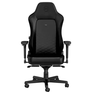 Padded seat noblechairs Hero Black 690mm 670mm 137cm