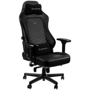Gaming chair noblechairs Hero PU Leather — padded seat, padded backrest, max height 137 cm, backrest width 57 cm