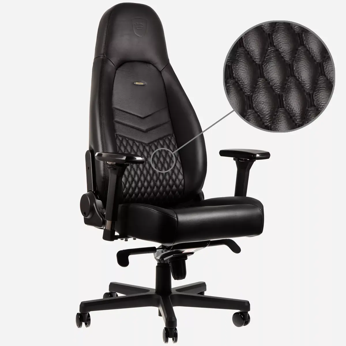 noblechairs Icon spēļu krēsls — polsterēta sēdvieta/atzveltne Photo 2