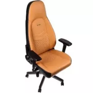 Pildīta sēde noblechairs Icon Pildīta atzveltne Melna Oranža
