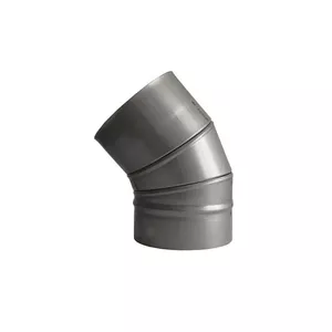 Chimney Elbow WADEX 115180000 45° — flue pipe elbow for venting systems