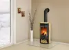 ABX BALTIK 6 BLACK METAL + SANDSTONE Stove Photo 2