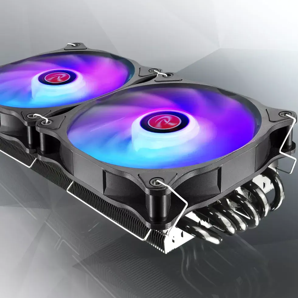 RAIJINTEK EOS 12 RBW ADD 120 мм вентиляторы (2 шт.) Photo 8