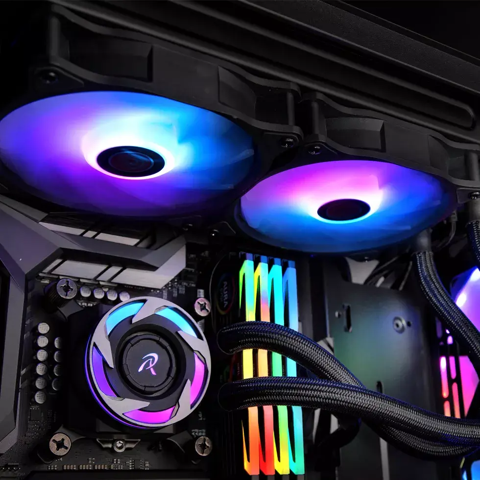RAIJINTEK EOS 12 RBW ADD 120 мм вентиляторы (2 шт.) Photo 14
