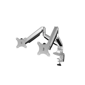 Monitor Mount ICY BOX IB-MS504-T 81.3 cm 32" Clamp Black Silver