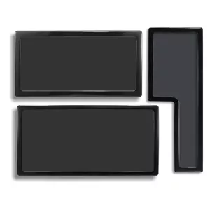 Dust filter DEMCiflex 0539 for Enthoo Luxe, black, pack of 3