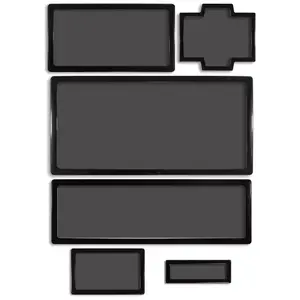 Dust filter pack DEMCiflex 0561 for Fractal Design R5, black, 6 pcs