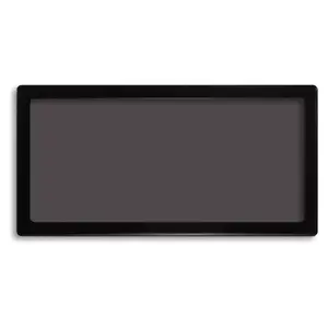 Dust filter DEMCiflex DAN Case A4 SFX External Left Side, Black, 269.6×149.7 mm