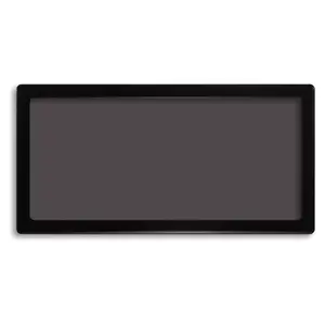 Dust filter DEMCiflex DAN Case A4 SFX Internal Left Side, black, 269.6×149.7 mm