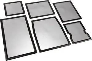 Dust Filter Set for Cooler Master HAF XM by DEMCiflex – black/black, model DF0120
