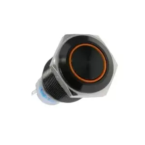 Lamptron computer case part LAMP-SW1616L-H — steel black, diameter 1.9 cm