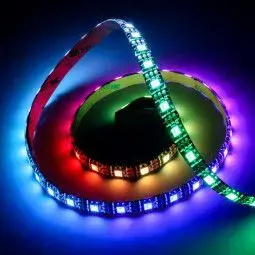 LED strip kit Lamptron FlexLight Multi — programmable RGB LED strips with infrared remote