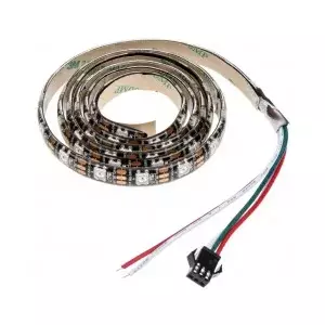 Universal LED strip light Lamptron FlexLight Multi 1000 mm, multicolour, 5 V, adhesive mount