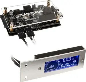 Lamptron TC20 PCI ventilatoru un RGB LED kontrolieris, sudraba