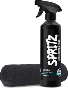 Universāls tīrīšanas aerosols 500 ml ar mikrošķiedras drānu — it dusters IT-Spritz