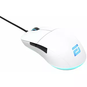 Spēļu pele Endgame Gear XM1 RGB — labrokārtas, optiskā 16000 DPI, USB Type-A, 6 pogas, balta
