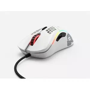 Gaming mouse Glorious PC Gaming Race Model D — Right-hand, Optical, 12000 DPI, USB Type-A, 6 buttons, White