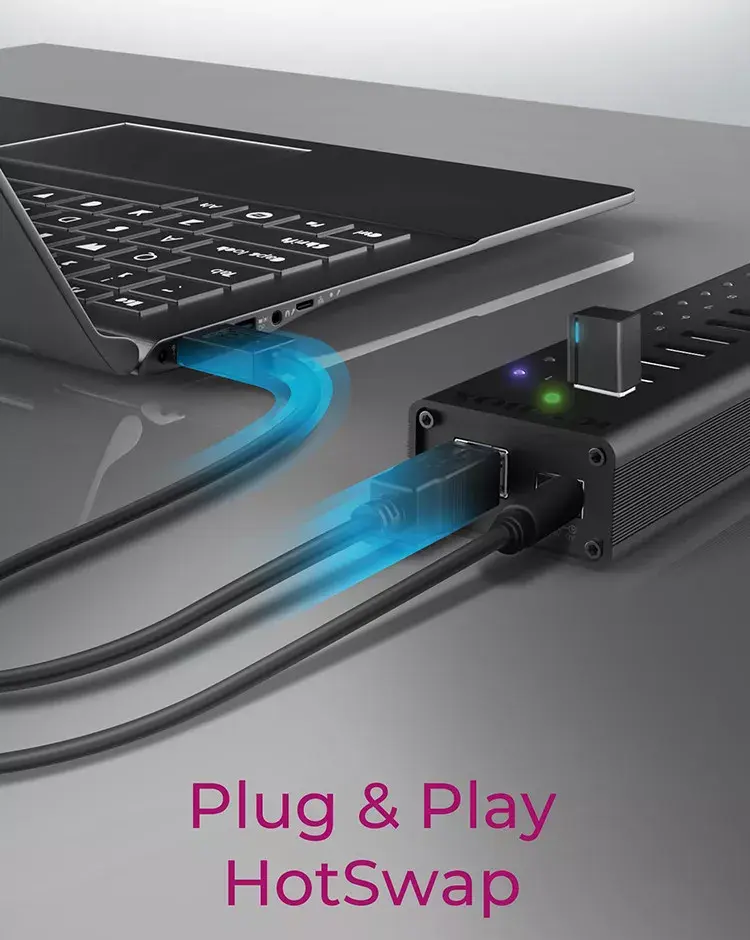 USB centrmezgls ICY BOX IB-AC6113 Photo 7