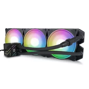 Система жидкостного охлаждения Alphacool Pro Aurora 420 CPU AIO 14 см Черно-белая
