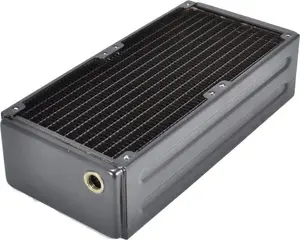 Радиатор Coolgate 240mm XFlow G2 — 240 мм тонкий радиатор для жидкостного охлаждения ПК